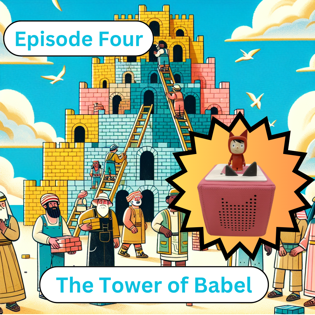 Tonie Story: The Tower of Babel | Listen on Tonie or Yoto | Tiny Testaments Toniebox