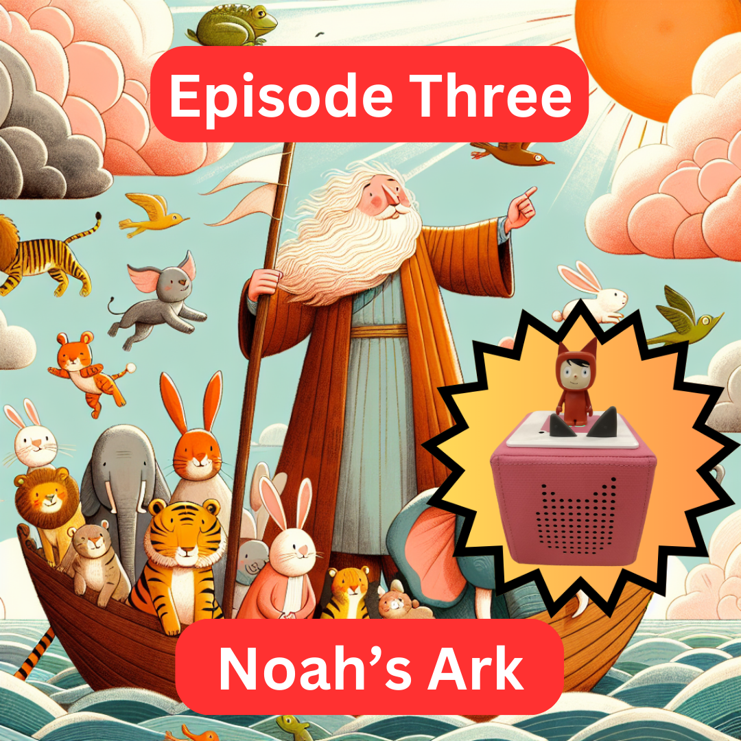 Tonie Story: Noah's Ark | Listen on Tonie or Yoto | Tiny Testaments Toniebox