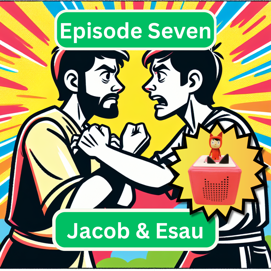 Toniebox Tiny Testaments Downloadable Tonie Story: Jacob & Esau | Listen on Tonie or Yoto