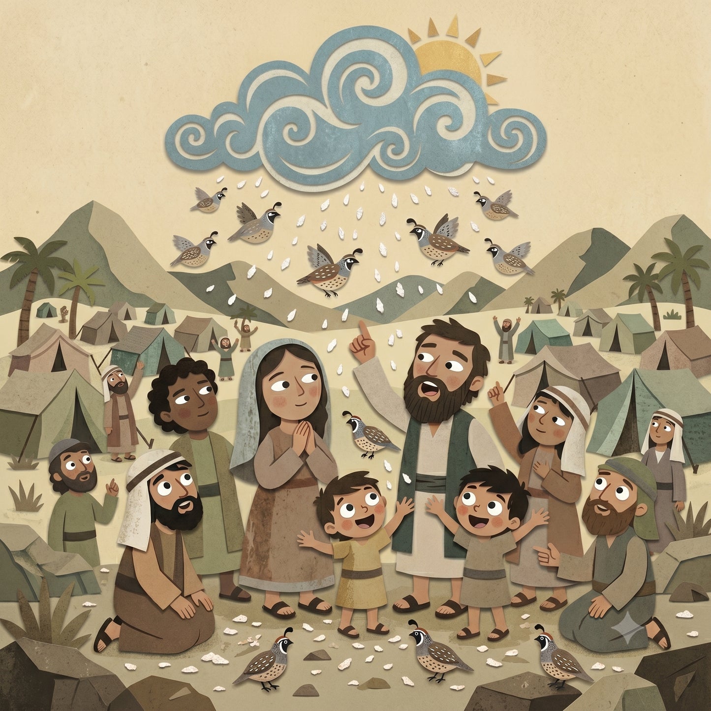 Tiny Testaments Issue 17: God Sends Manna from Heaven — Audio Story